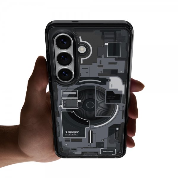 Spigen Samsung Galaxy S26 Plus Deksel Ultra Hybrid MagFit Zero One Svart