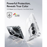 ESR Samsung Galaxy S26 Deksel Classic Hybrid Kickstand MagSafe Transparent