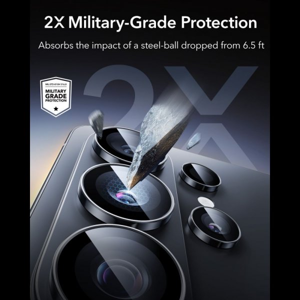 ESR Samsung Galaxy S26 Ultra Kamerabeskytter Armorite Svart