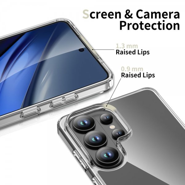 Tech-Protect Samsung Galaxy S26 Ultra Deksel FlexAir Hybrid Transparent