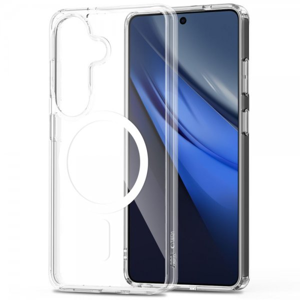 Tech-Protect Samsung Galaxy S26 Deksel FlexAir Hybrid MagSafe Transparent