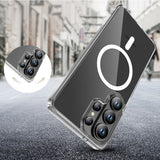 Tech-Protect Samsung Galaxy S26 Ultra Deksel FlexAir Hybrid MagSafe Transparent