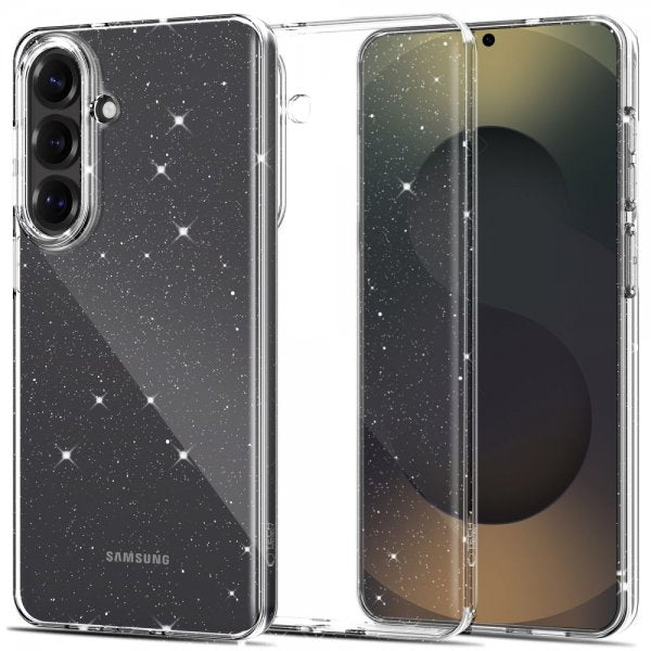 Tech-Protect Samsung Galaxy S26 Deksel FlexAir Transparent Glitter