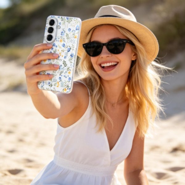 Tech-Protect Samsung Galaxy S26 Deksel FlexAir Blomstermønster
