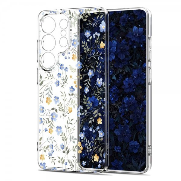Tech-Protect Samsung Galaxy S26 Ultra Deksel FlexAir Blomstermønster