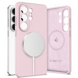 Tech-Protect Samsung Galaxy S26 Ultra Deksel Silicone MagSafe Rosa