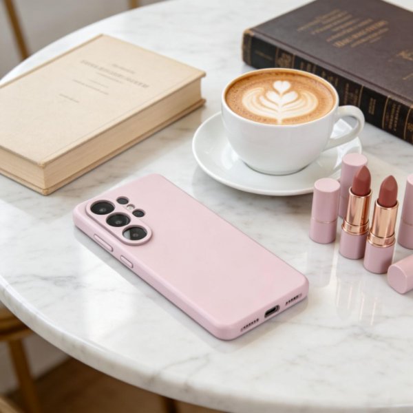 Tech-Protect Samsung Galaxy S26 Ultra Deksel Silicone MagSafe Rosa