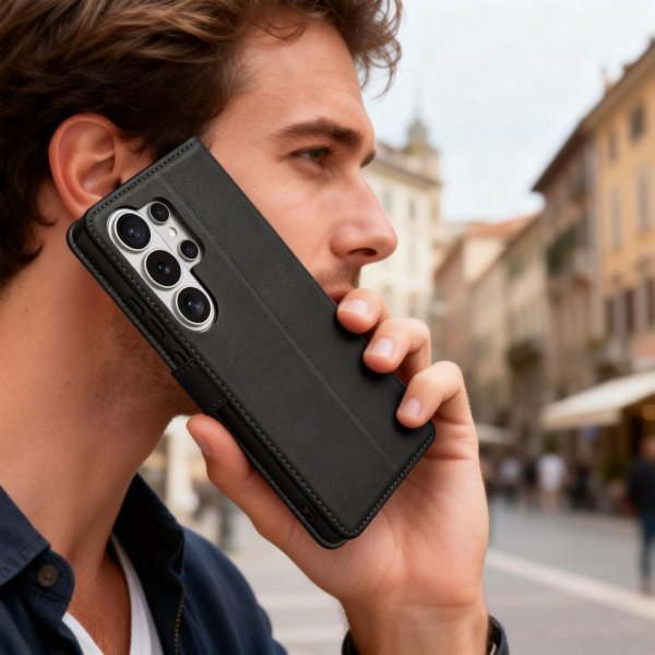 Tech-Protect Samsung Galaxy S26 Ultra Etui Wallet Svart