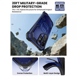 Supcase Samsung Galaxy S26 Ultra Deksel ArmorBox Clip MagSafe Blå