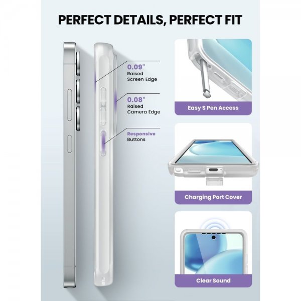 Supcase Samsung Galaxy S26 Ultra Deksel Cosmo MagSafe Hvit