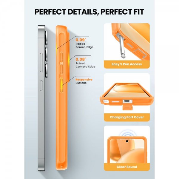 Supcase Samsung Galaxy S26 Ultra Deksel Cosmo MagSafe Oransje