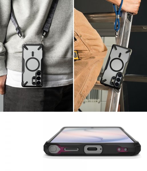 Ringke Samsung Galaxy S26 Ultra Deksel Fusion X Magnetic Svart