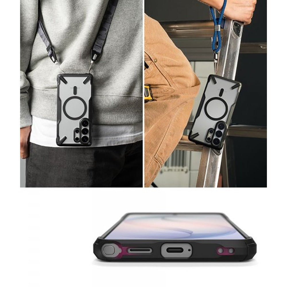 Ringke Samsung Galaxy S26 Ultra Deksel Fusion X Magnetic Svart