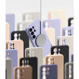 Ringke Samsung Galaxy S26 Ultra Deksel Silicone Magnetic Rosa