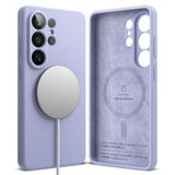Ringke Samsung Galaxy S26 Ultra Deksel Silicone Magnetic Lilla