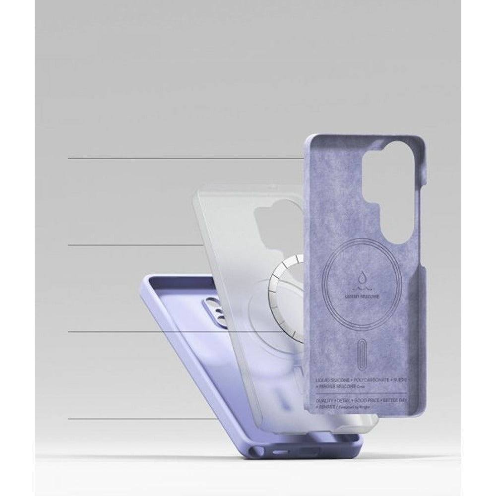 Ringke Samsung Galaxy S26 Ultra Deksel Silicone Magnetic Lilla