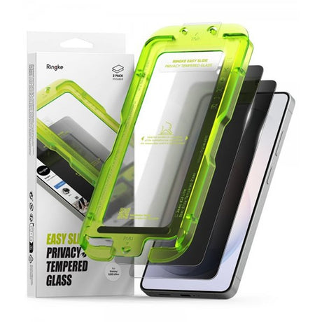 Ringke Samsung Galaxy S26 Ultra Skjermbeskytter Easy Slide Privacy 2-pakning