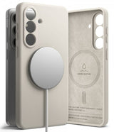 Ringke Samsung Galaxy S26 Plus Deksel Silicone Magnetic Beige