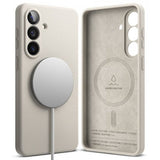 Ringke Samsung Galaxy S26 Plus Deksel Silicone Magnetic Beige