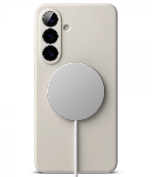 Ringke Samsung Galaxy S26 Plus Deksel Silicone Magnetic Beige