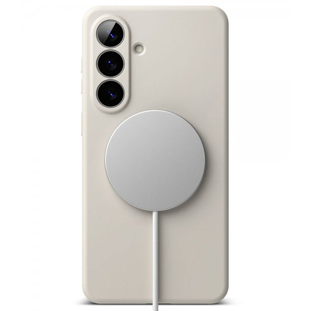 Ringke Samsung Galaxy S26 Plus Deksel Silicone Magnetic Beige
