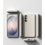 Ringke Samsung Galaxy S26 Plus Deksel Silicone Magnetic Beige