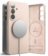Ringke Samsung Galaxy S26 Plus Deksel Silicone Magnetic Rosa