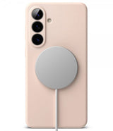 Ringke Samsung Galaxy S26 Plus Deksel Silicone Magnetic Rosa