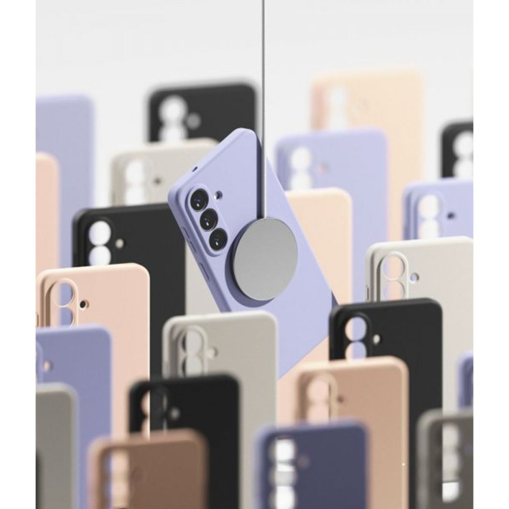 Ringke Samsung Galaxy S26 Plus Deksel Silicone Magnetic Rosa