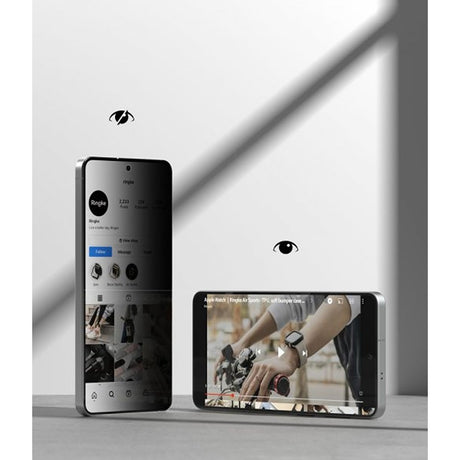 Ringke Samsung Galaxy S26 Plus Skjermbeskytter Easy Slide Privacy 2-pakning