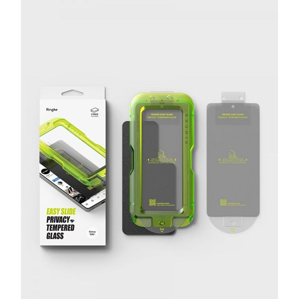 Ringke Samsung Galaxy S26 Plus Skjermbeskytter Easy Slide Privacy 2-pakning