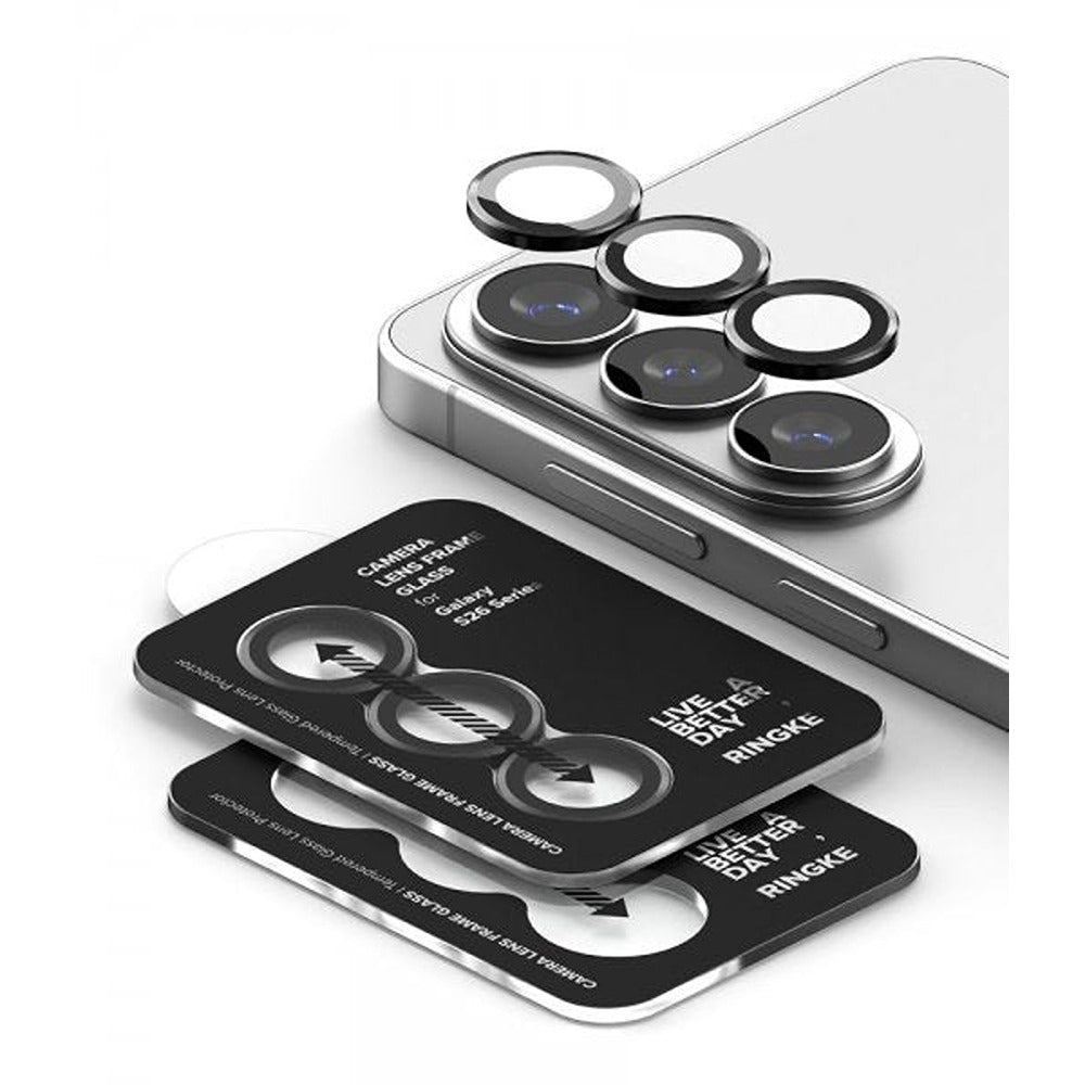 Ringke Samsung Galaxy S26/Galaxy S26 Plus Kamerabeskytter Camera Lens Frame 2-pakning
