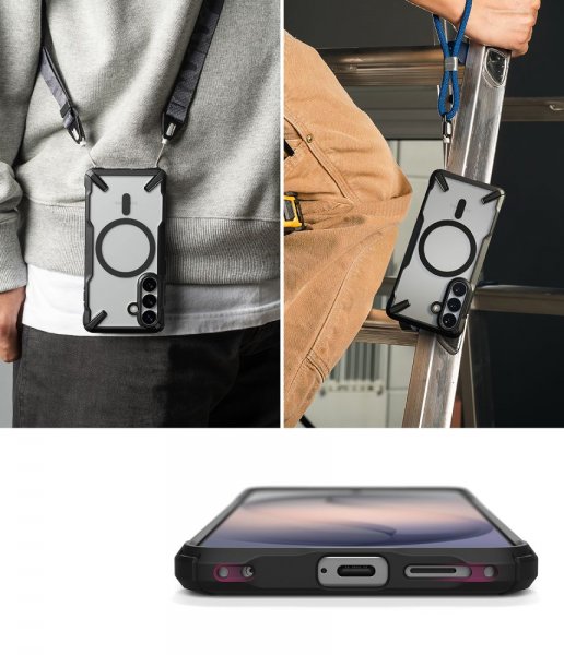 Ringke Samsung Galaxy S26 Deksel Fusion X Magnetic Svart