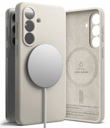 Ringke Samsung Galaxy S26 Deksel Silicone Magnetic Beige