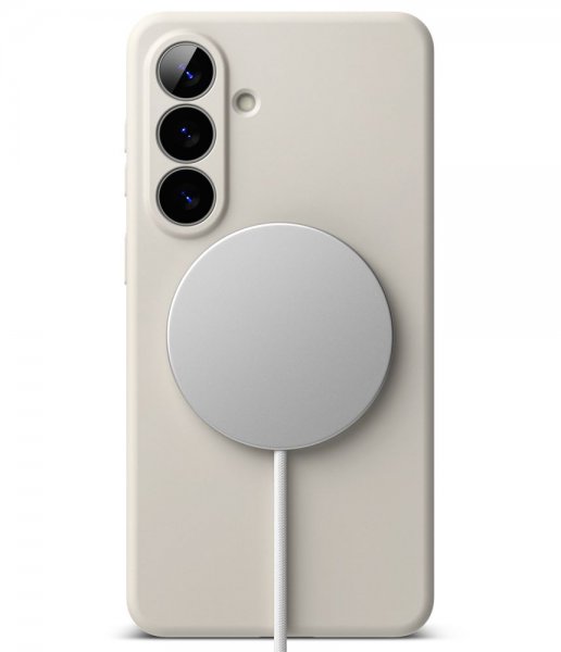 Ringke Samsung Galaxy S26 Deksel Silicone Magnetic Beige