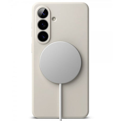 Ringke Samsung Galaxy S26 Deksel Silicone Magnetic Beige