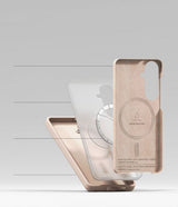 Ringke Samsung Galaxy S26 Deksel Silicone Magnetic Rosa