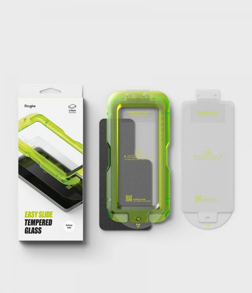 Ringke Samsung Galaxy S26 Skjermbeskytter Easy Slide 2-pakning
