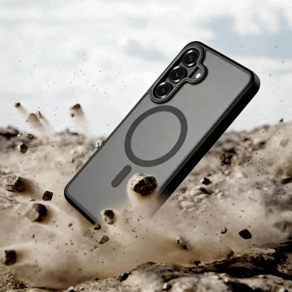 Tech-Protect Samsung Galaxy S26 Deksel MagCam MagSafe Svart