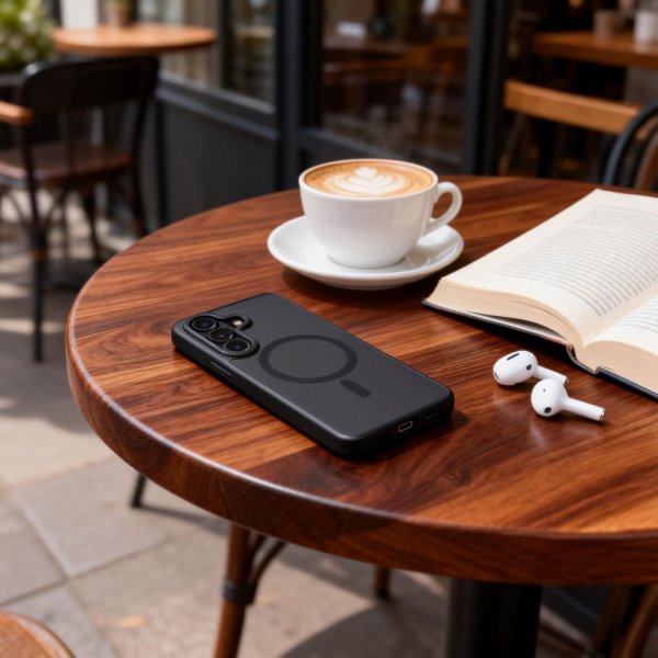 Tech-Protect Samsung Galaxy S26 Plus Deksel MagCam MagSafe Svart