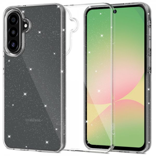 Tech-Protect Samsung Galaxy A57 Deksel FlexAir Transparent Glitter