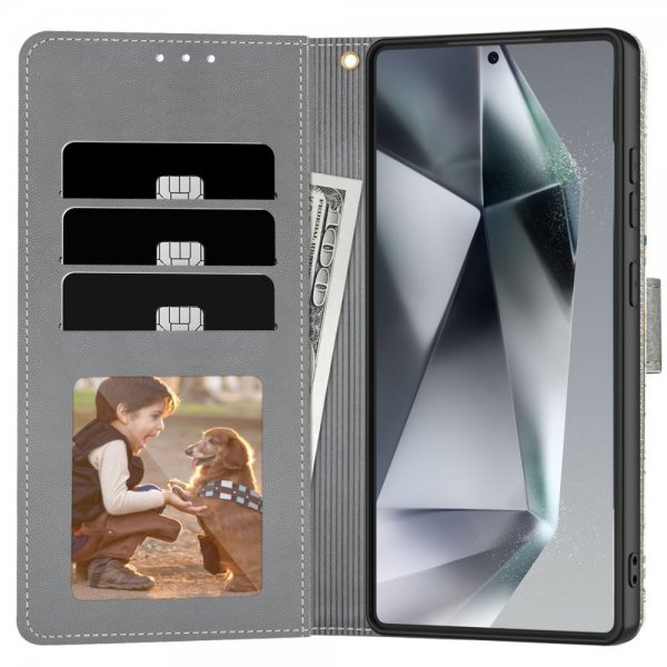 Tech-Protect Samsung Galaxy A57 Etui Wallet Blomstermønster