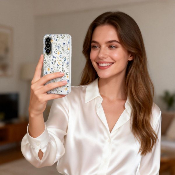 Tech-Protect Samsung Galaxy A57 Deksel FlexAir Blomstermønster