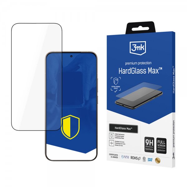 3mk Xiaomi 15T/Xiaomi 15T Pro Skjermbeskytter HardGlass Max