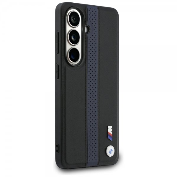 BMW Samsung Galaxy S26 Deksel Perforated Stripe MagSafe Svart Blå