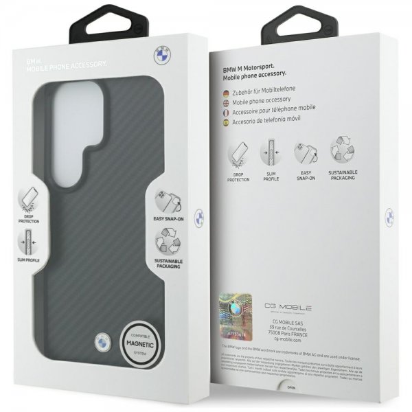 BMW Samsung Galaxy S26 Ultra Deksel Kevlar MagSafe Svart