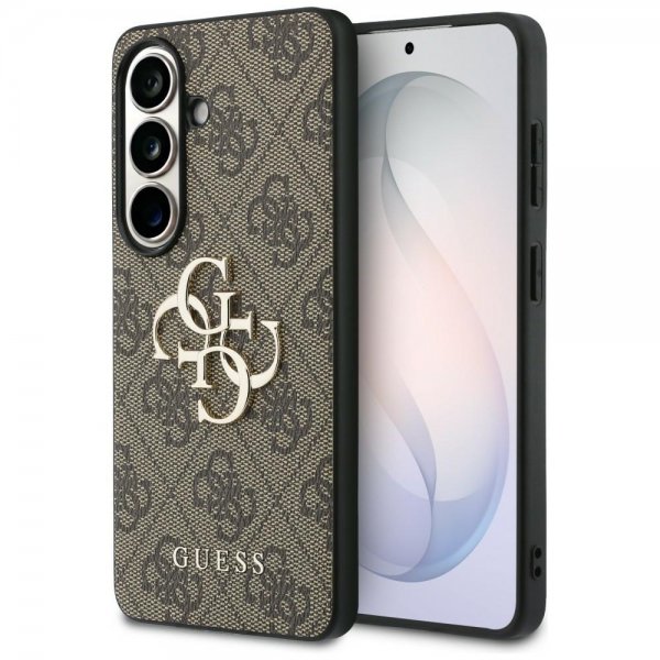 Guess Samsung Galaxy S26 Deksel 4G Metal Logo Brun