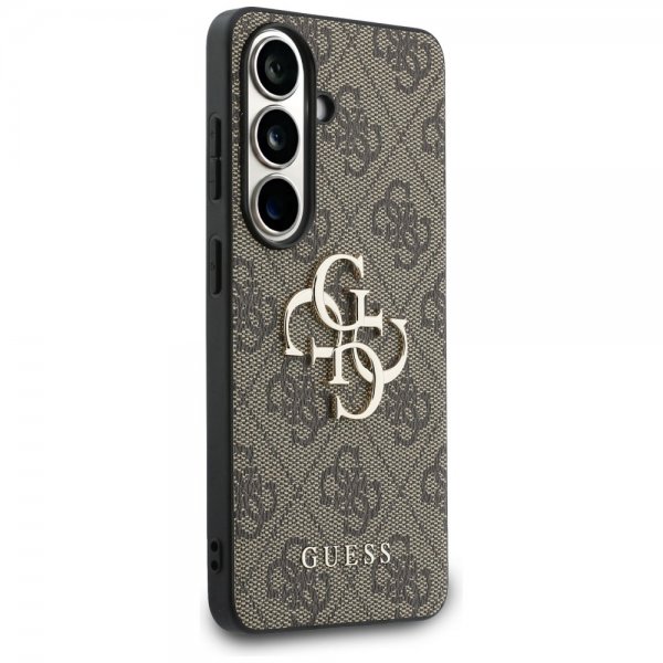 Guess Samsung Galaxy S26 Plus Deksel 4G Metal Logo Brun