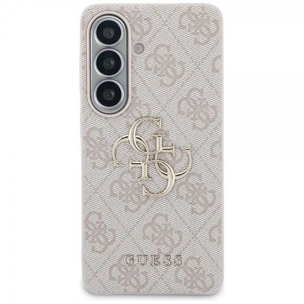 Guess Samsung Galaxy S26 Plus Deksel 4G Metal Logo Rosa