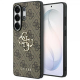 Guess Samsung Galaxy S26 Ultra Deksel 4G Metal Logo Brun